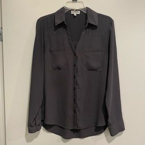 EXPRESS Women’s Portofino Blouse Gray